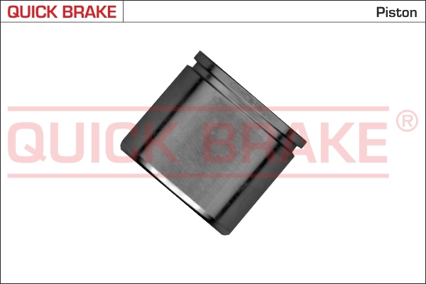 Piston, brake caliper